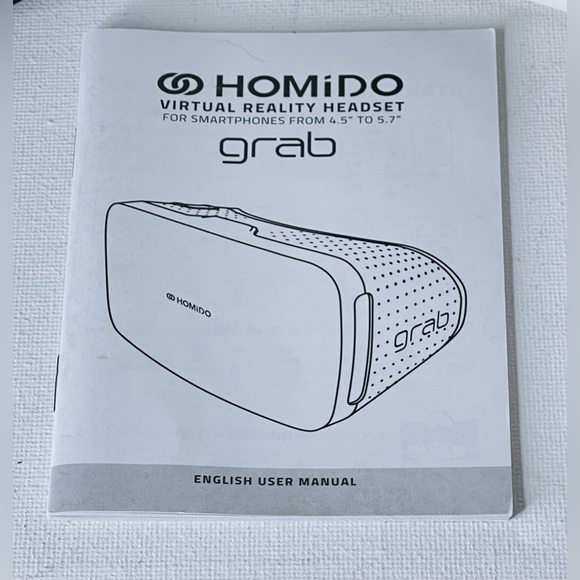 HOMiDO Grab Virtual Reality Headset for Smartphones/iPhones. VR 3D Games/movies - Picture 9 of 12